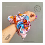 کش اسکرانچی ساتن ابریشم ملوسک