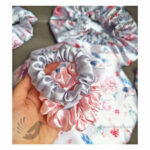 کش بافت مو ساتن ابریشم ساده