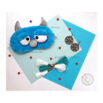 چشم بند خواب طرح پشمک میرزا