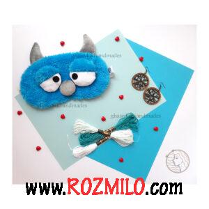 چشم بند خواب طرح پشمک میرزا