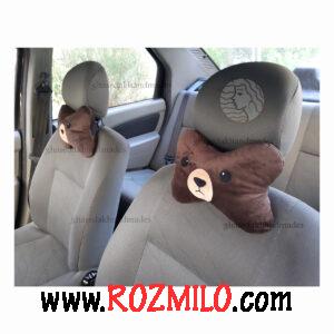 بالشت پشت گردنی فانتزی ماشین طرح خرسی