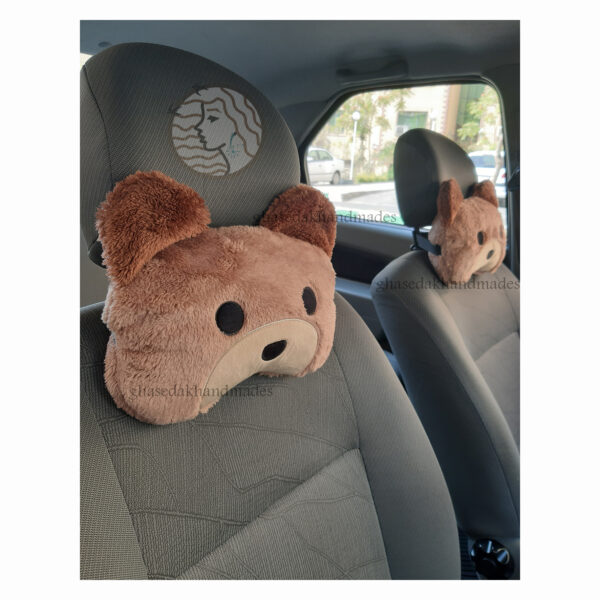 بالشت پشت گردنی فانتزی ماشین طرح خرس مهربان