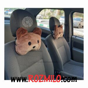 بالشت پشت گردنی فانتزی ماشین طرح خرس مهربان