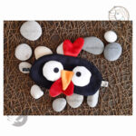 چشمبند فانتزی خواب طرح آقای خروس