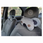 بالشت پشت گردنی فانتزی ماشین طرح کوالا مخمل