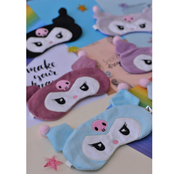 چشمبند فانتزی خواب طرح کرومی