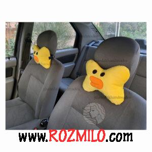 بالشت پشت گردنی فانتزی ماشین طرح جوجه اردک لب پروتزی