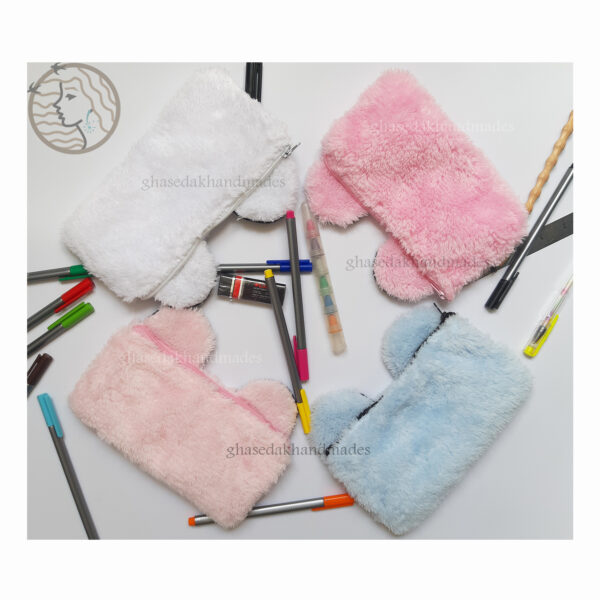 جامدادی و کیف لوازم شخصی فانتزی عروسکی طرح پاندا