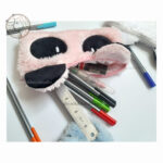 جامدادی و کیف لوازم شخصی فانتزی عروسکی طرح پاندا