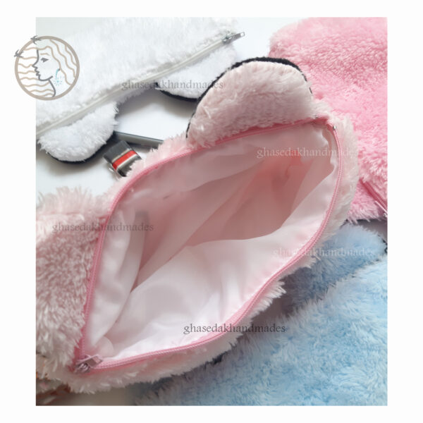 جامدادی و کیف لوازم شخصی فانتزی عروسکی طرح پاندا