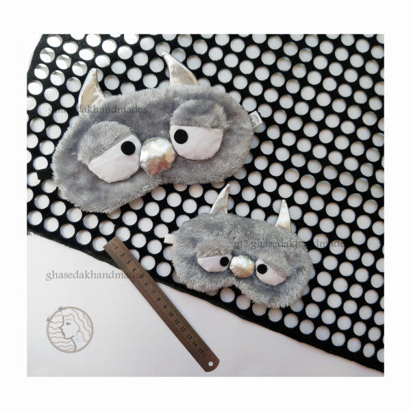 چشم بند خواب طرح پشمک میرزا