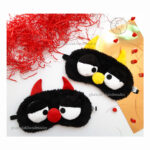 چشم بند خواب طرح پشمک میرزا