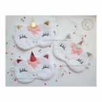 چشم بند خواب طرح تکشاخ 3