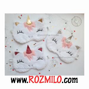 چشم بند خواب طرح تکشاخ 3