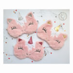 چشم بند خواب طرح تکشاخ 3