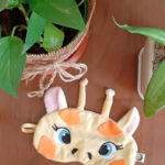 چشمبند فانتزی خواب طرح زرافه