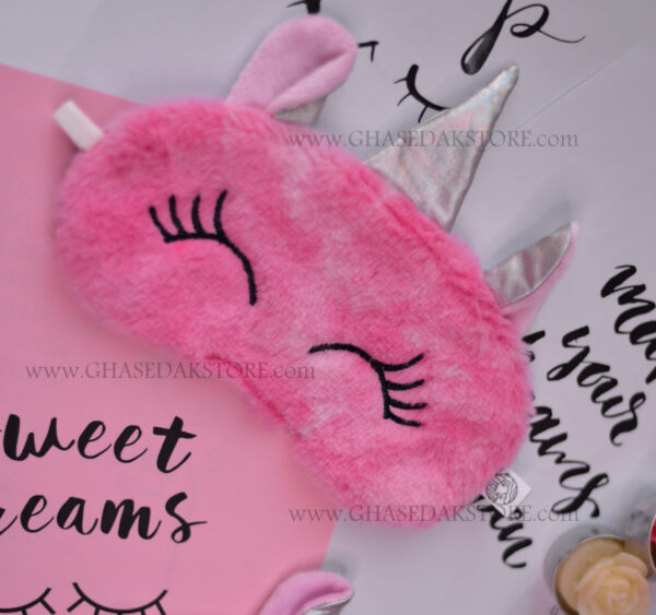 چشم بند خواب مدل تکشاخ آبرنگی