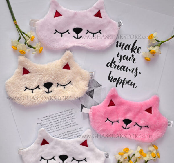 چشم بند قاصدک مدل گربه پولیشی