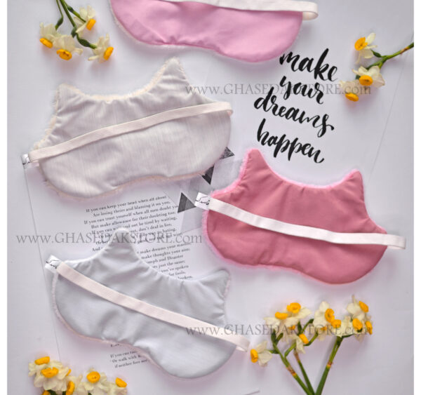 چشم بند قاصدک مدل گربه پولیشی