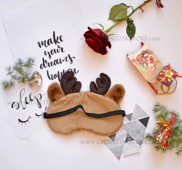 چشم بند قاصدک گوزن کریسمس