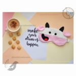 چشمبند فانتزی خواب طرح گاو بازیگوش