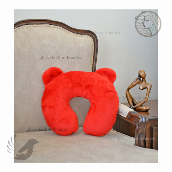 بالشت دور گردنی ساده طرح خرس نرمک