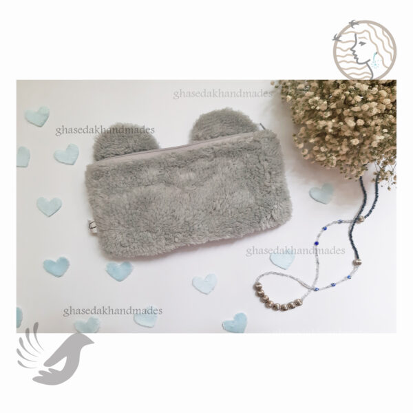 جامدادی و کیف لوازم شخصی فانتزی عروسکی طرح فیل