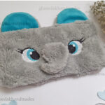 جامدادی و کیف لوازم شخصی فانتزی عروسکی طرح فیل